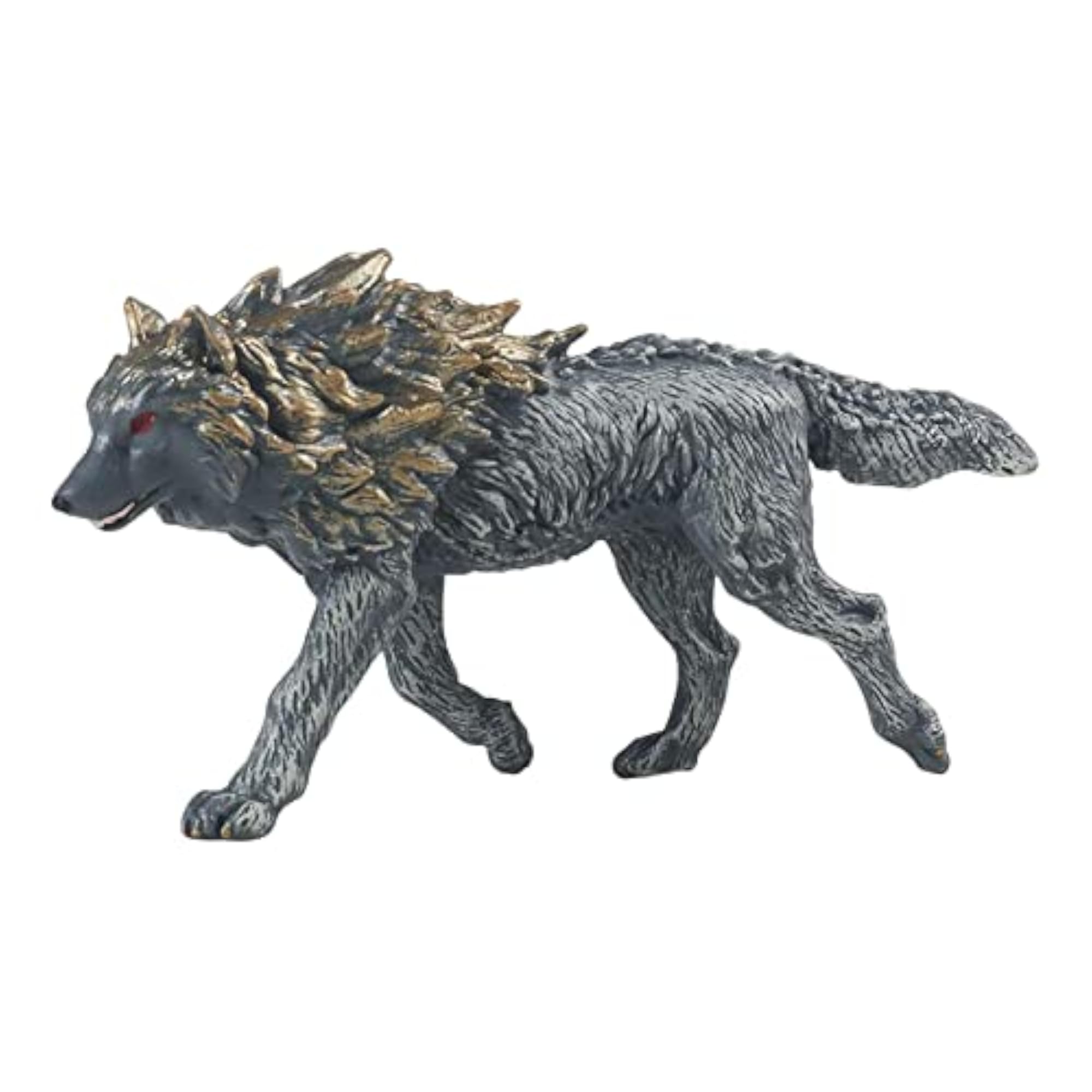 Mini Wolf Figurines Model Cake Toppers Educational Toy for Children